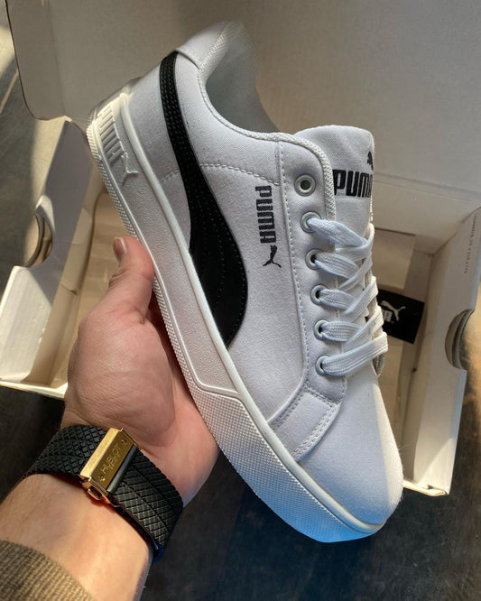 Puma Smash Platform v2 White Sneakers