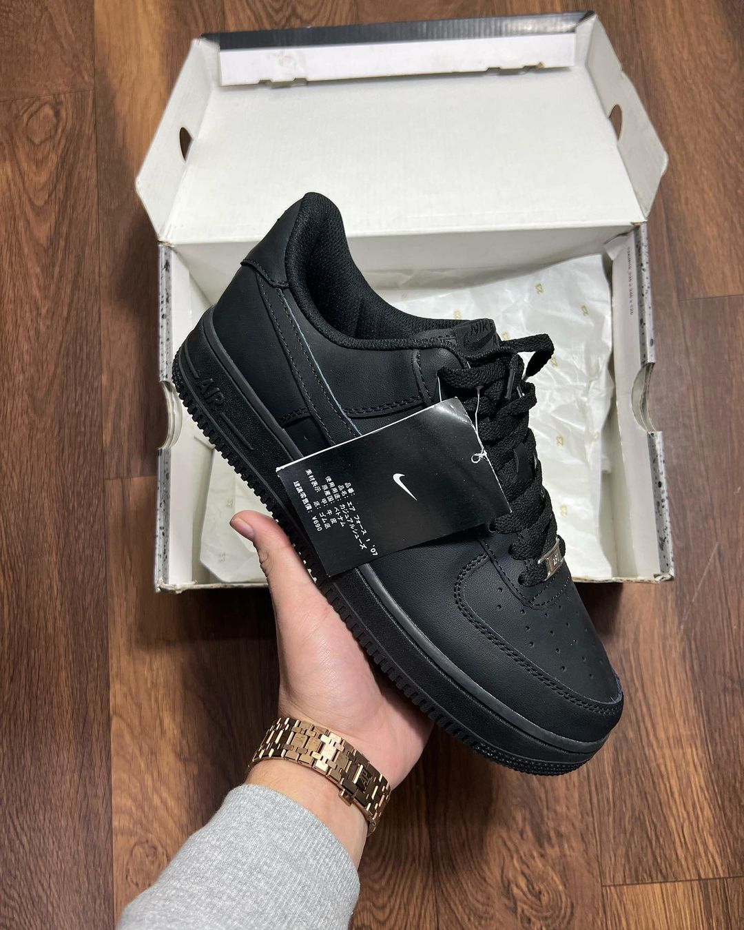 Nike First Copy Sneakers 7A Air Force 1 All Black