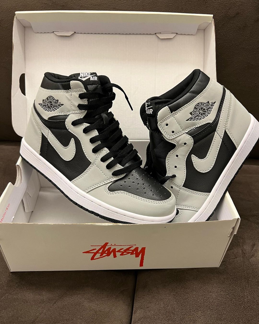 Nike First Copy Sneakers 7A Air Jordan 1 Grey/Black